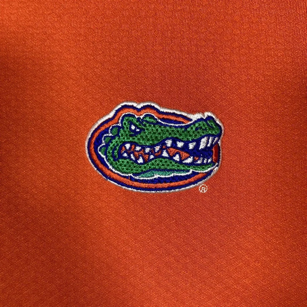 Nike Polo Shirt Mens S Orange‎ Florida Gators Nike Fit Dry Athletic Gameday